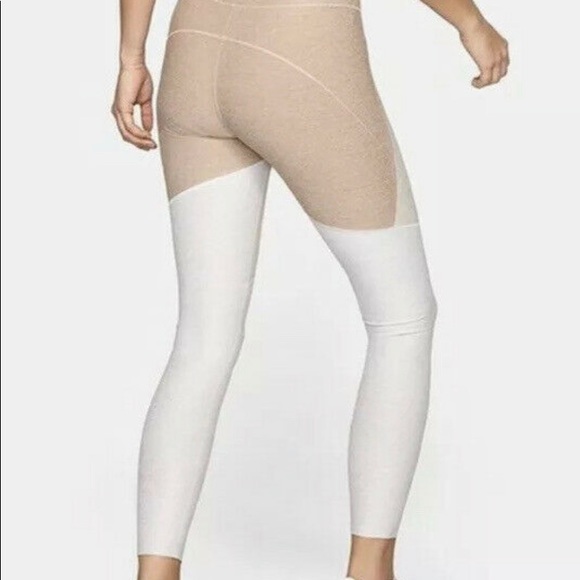 Outdoor Voices Tri-Tone Color block 7/8 Leggings M - Picture 4 of 9